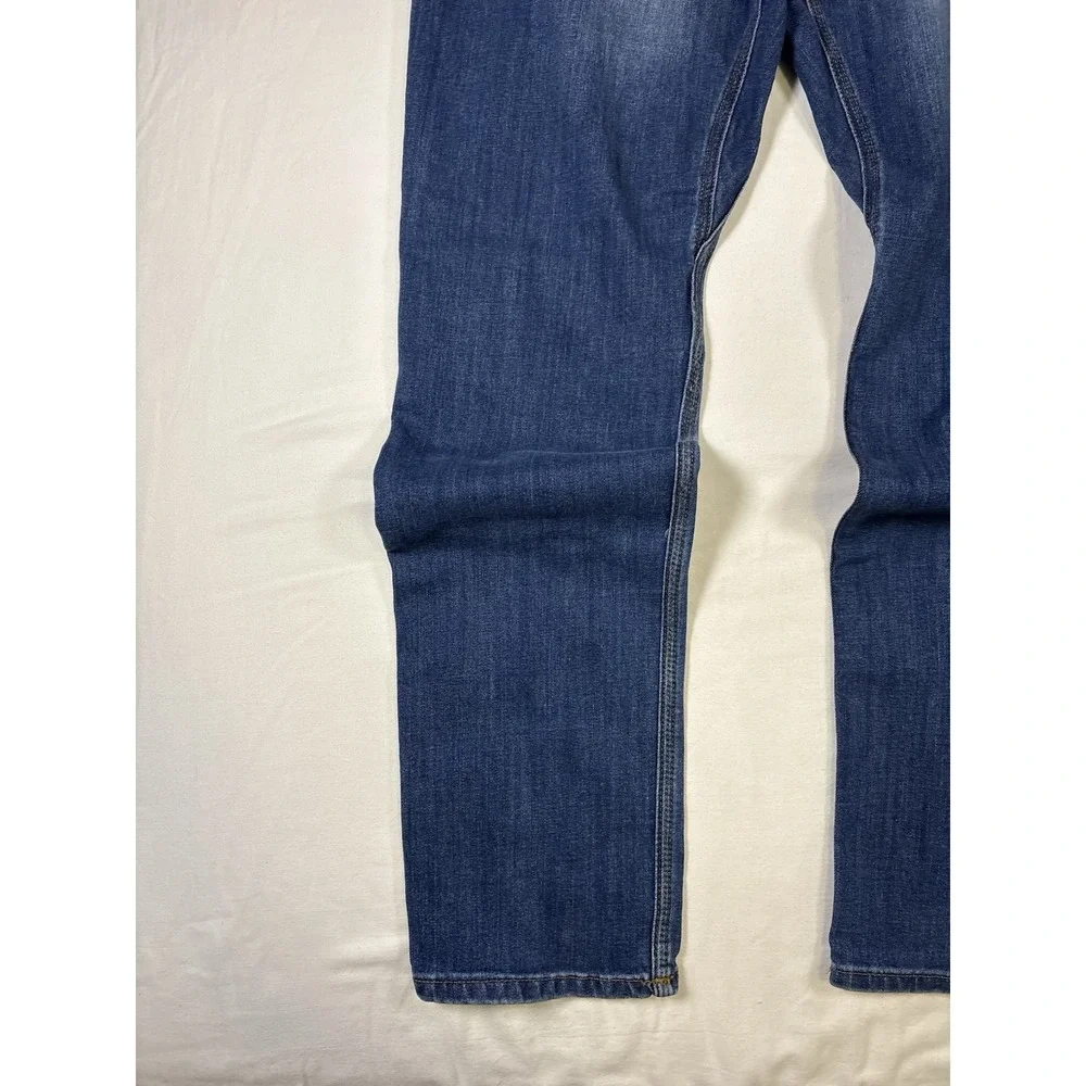 DU/ER L2X Performance Denim Pants Mens 32x32 Stretch Indigo Blue Coolmax Jeans